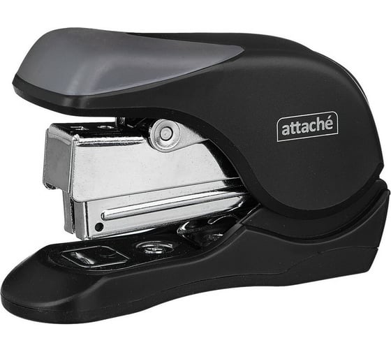 Изображение товара Степлер Attache Expert до 12 листов, черный/серый, №10 611842