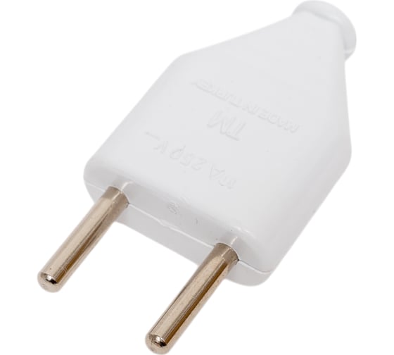 Изображение товара Евровилка штекер FAR белый F43