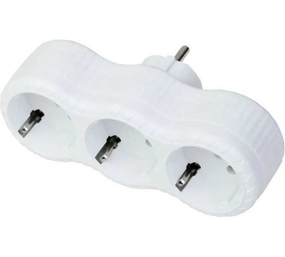 Изображение товара Разветвитель 3 гнезда FAR с заземлением F63