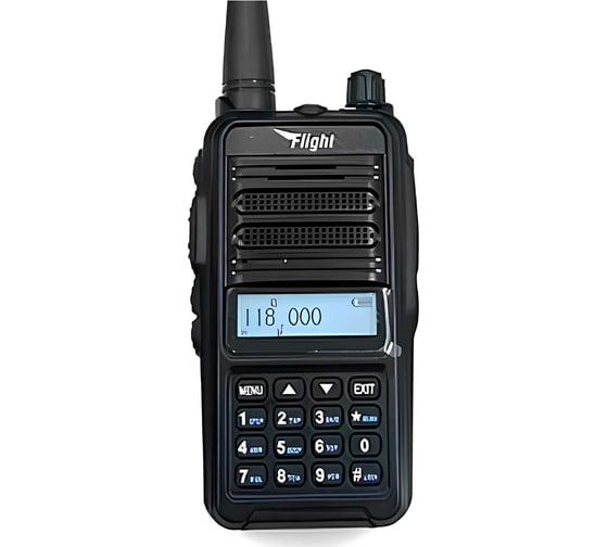 Изображение товара Рация авиационная FLIGHT A-250 118-136.995 МГц 00029364