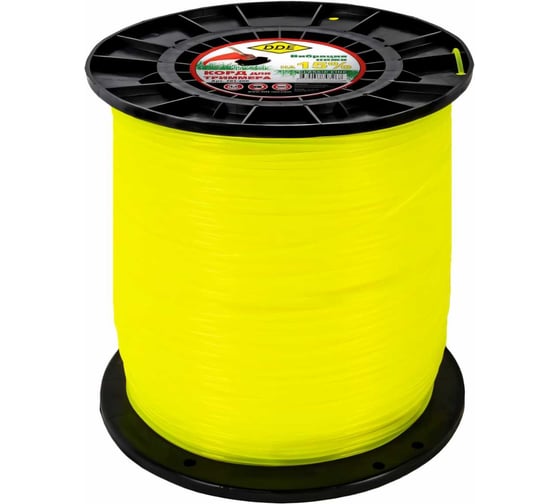Изображение товара Корд триммерный Classic line (3 мм х 520 м; круг; желтый) DDE 793-268