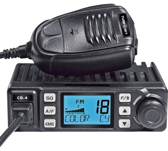 Изображение товара Автомобильная радиостанция Turbosky CB-4 421