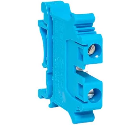 Изображение товара Клеммная колодка винтовая 6 UT синяя EKF scr-ut-6-b