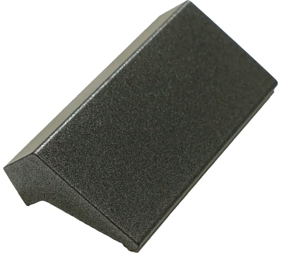 Изображение товара Ручка мебельная накладная JET 14 м.ц 32 мм, L60 мм, алюминий, графит RCPA14A.60GFDI99