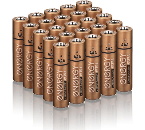 Изображение товара Батарейка алкалиновая ENERGY Ultra LR03/10KS (АAА) 20 штук 107229