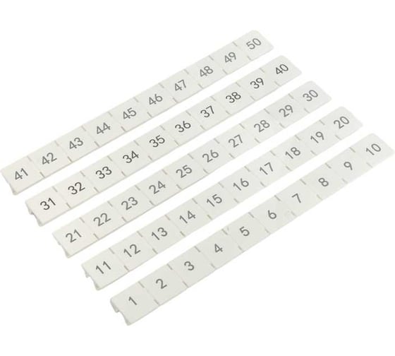 Изображение товара Маркировка для клемм 10/16/35/90 UT 1-50 EKF scr-ut-mrk-10-90-1-50