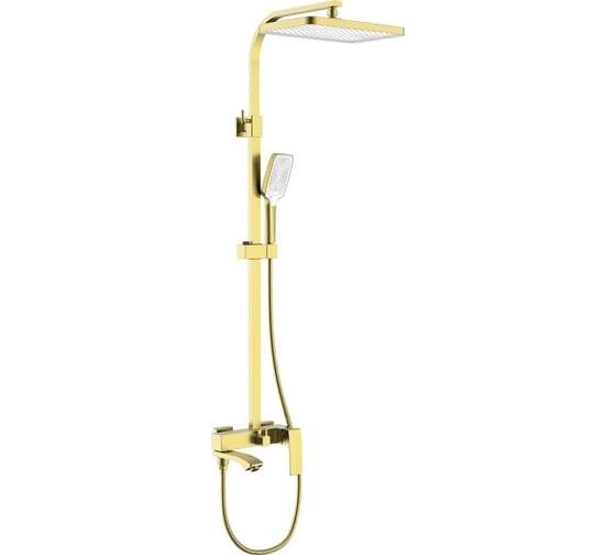 Изображение товара Душевая система для ванны RAGLO золотой сатин R01.24.03