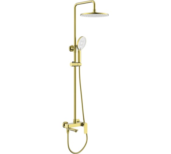 Изображение товара Душевая система для ванны RAGLO золотой сатин R03.24.03