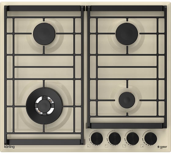 Изображение товара Газовая варочная панель Korting HG 6302 CTB 00000021047