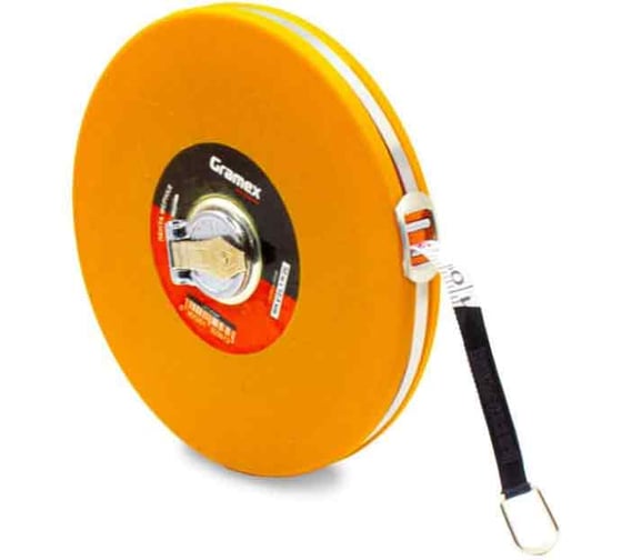 Изображение товара Лента мерная ВАРЯГ 20 м х 12,5 мм, закрытый корпус, фиберглас, лента Gramex MT-20 (1/60) 017446