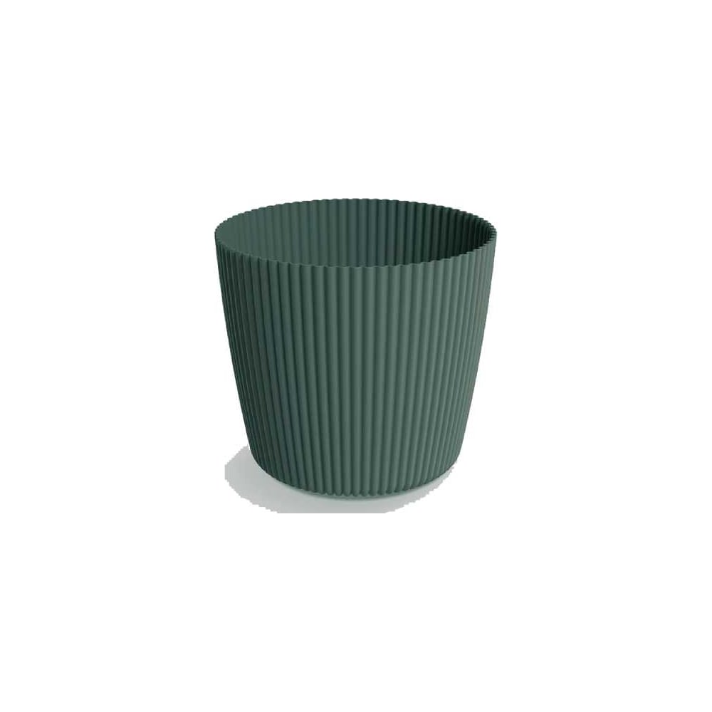 Изображение товара Кашпо Prosperplast DMI240 2411U Milly Round, d236мм, h208мм, 7л, зеленый 071889