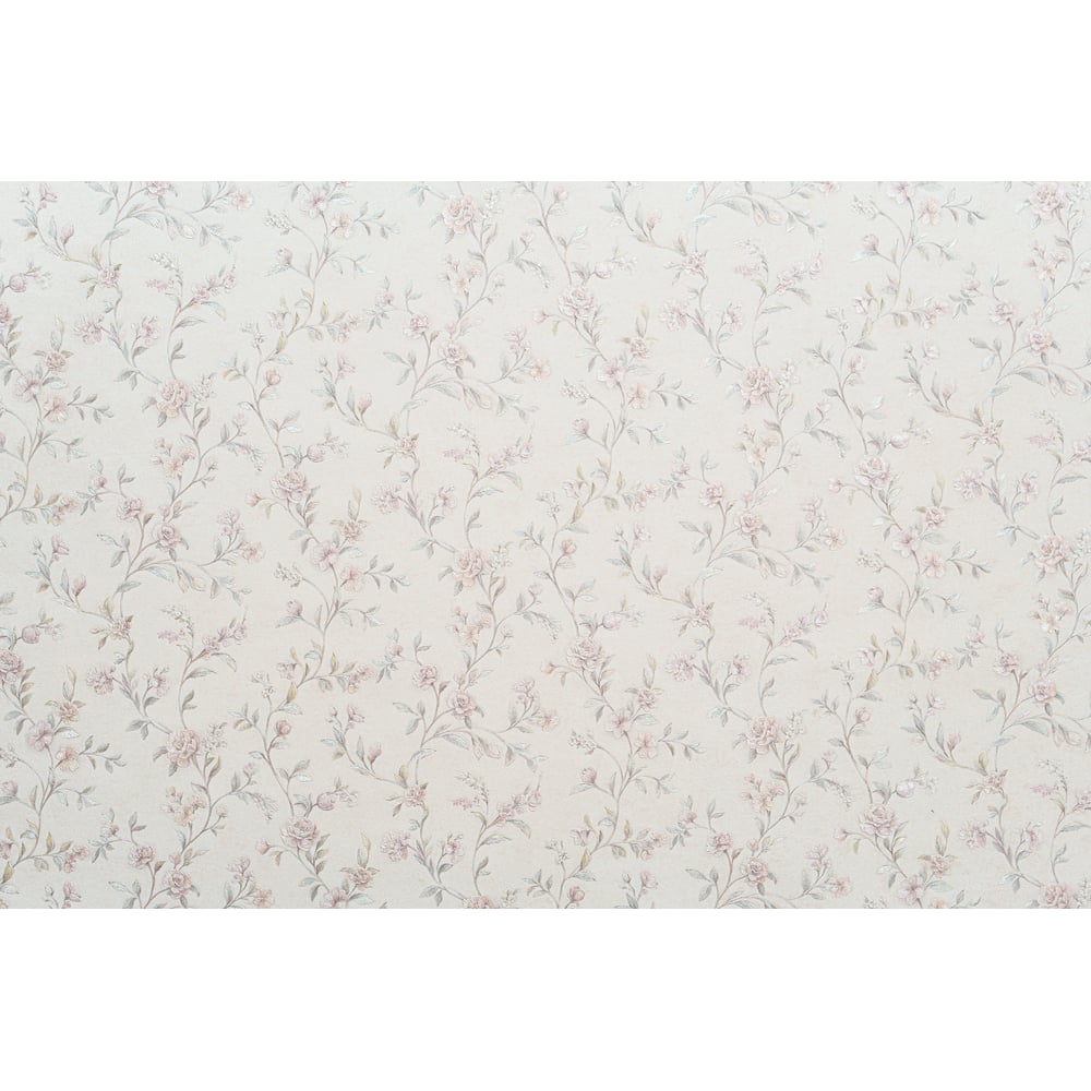 Изображение товара Обои Domingo Адель 10 м бежевый флористика рельефное винил горячего тиснения