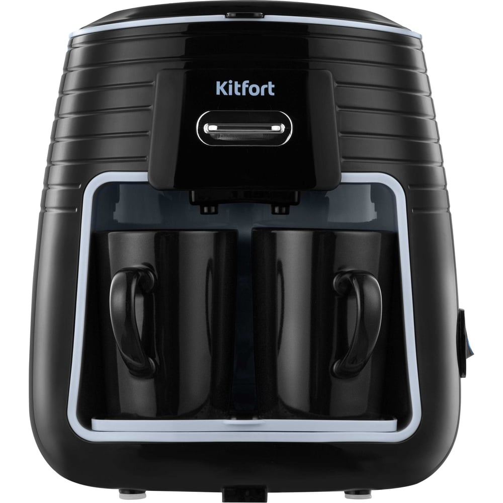 Изображение товара Купить капельную кофеварку Kitfort КТ-7447 для дома черная с помпой