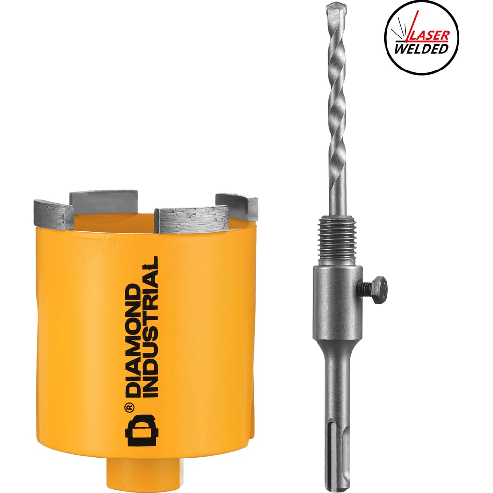 Изображение товара Коронка алмазная по бетону 72 мм SDS+ Diamond Industrial DIDCC72