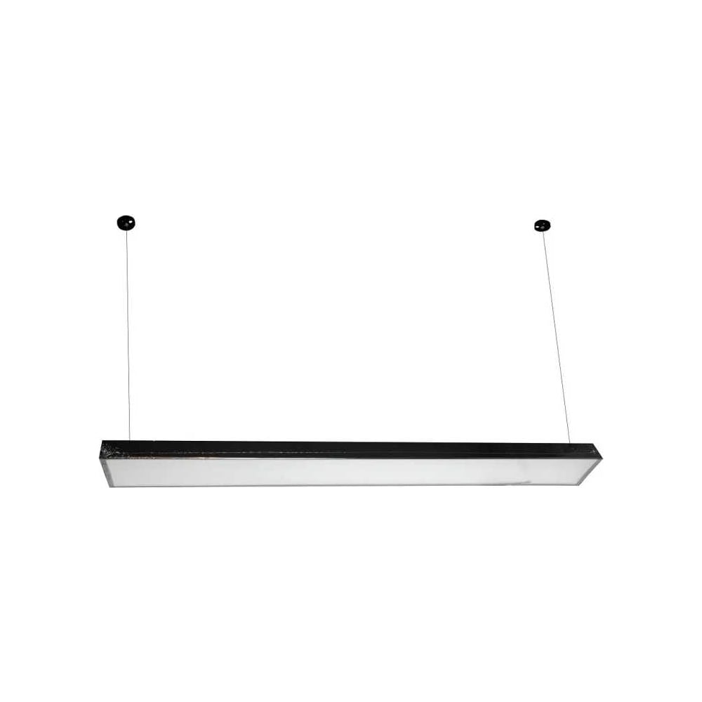 Изображение товара Светодиодный светильник Сириус А UNI-1180x180x40мм 45Вт 6500К 4000Лм IP40 Опал Подвес 1м UNI-1180-45W-OP-B-65K