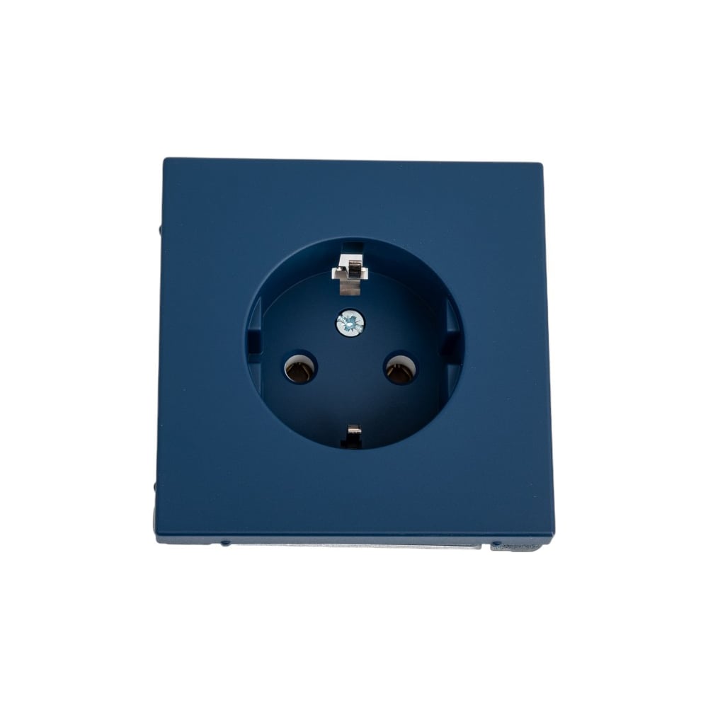 Изображение товара Розетка Systeme Electric ArtGallery Аквамарин 16А с заземлением механизм GAL001143