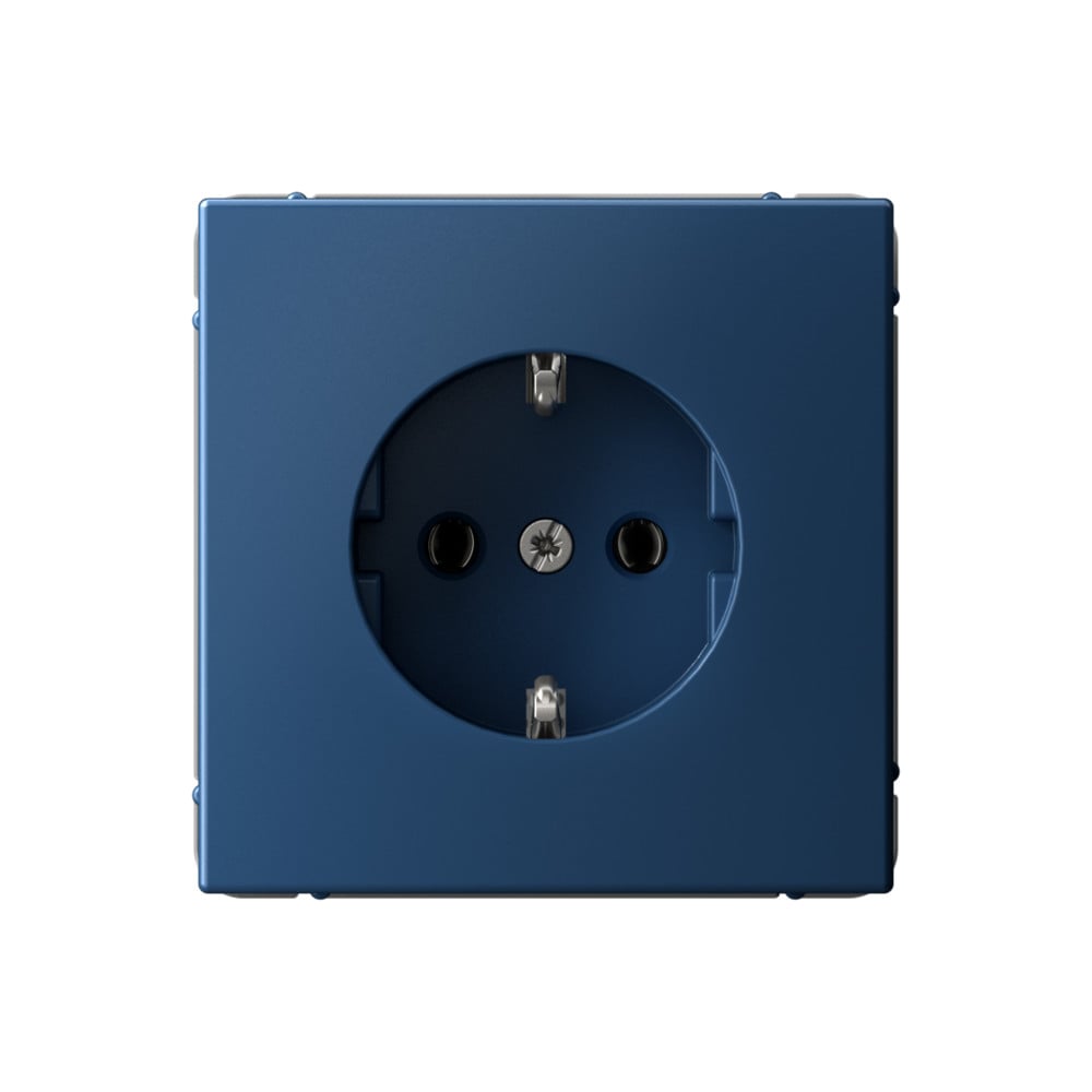 Изображение товара Розетка силовая Systeme Electric ArtGallery с заземлением 16А, аквамарин, IP20