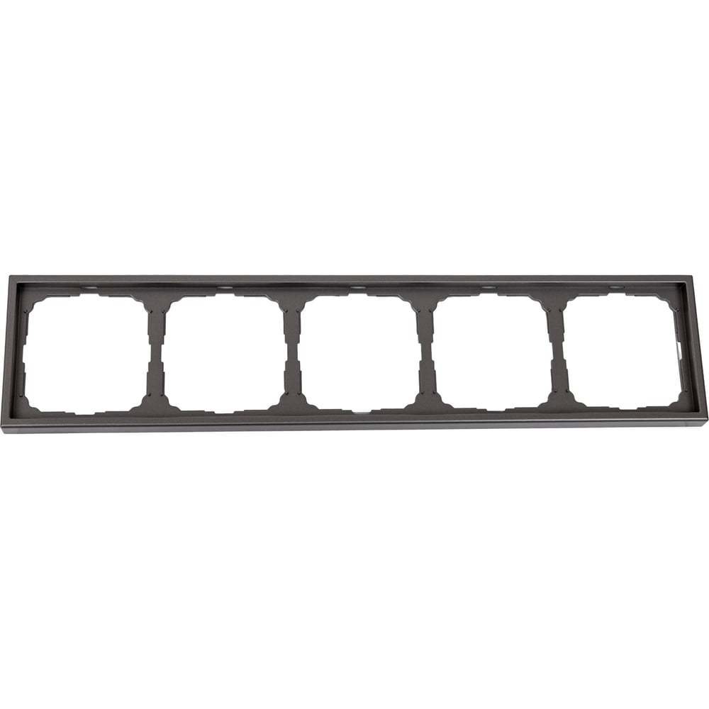 Изображение товара Рамка 5-постовая Systeme Electric ArtGallery Мокко GAL000605