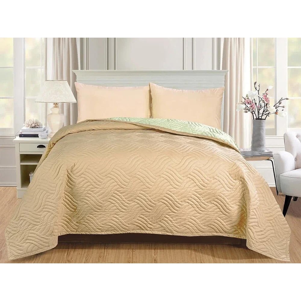 Изображение товара Покрывало Primavelle Arti 180x200 см, Косы бежево-песочный 2519100518-52K