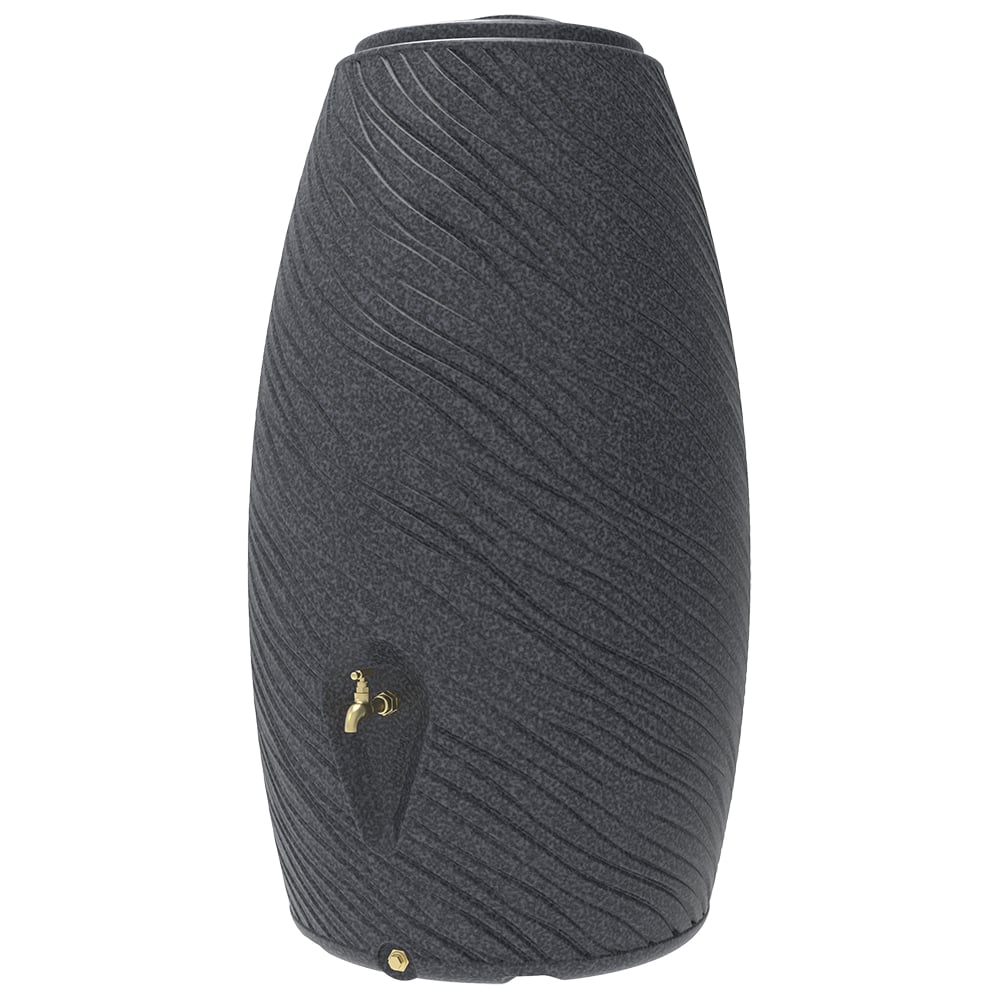 Изображение товара Декоративная емкость Экопрром Modern 500 черный гранит вертикальная с краном