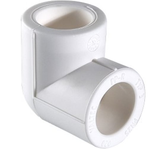 Изображение товара Угольник VALTEC 90 градусов, PPR, 90 мм VTp.751.0.090