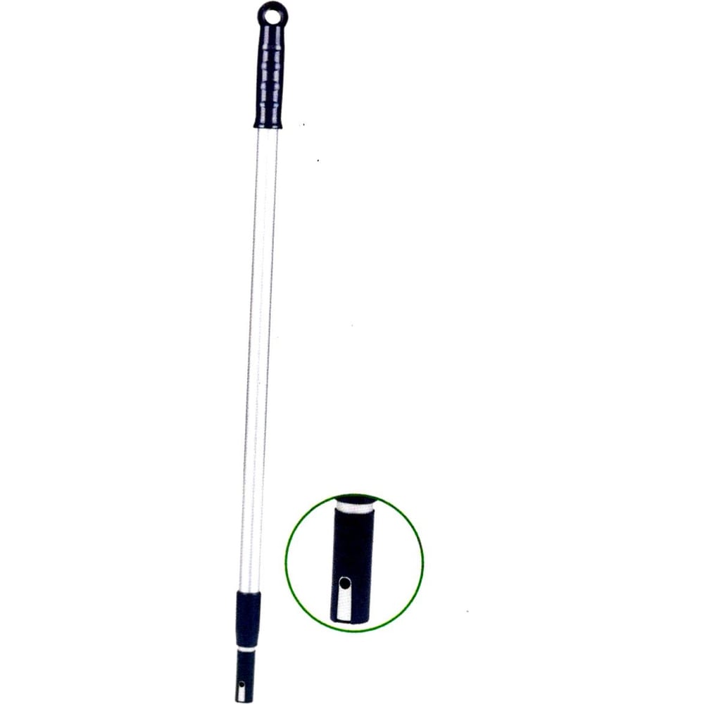 Изображение товара Телескопическая ручка Uctem-Plas 180 см алюминиевая черная ATS296 29259