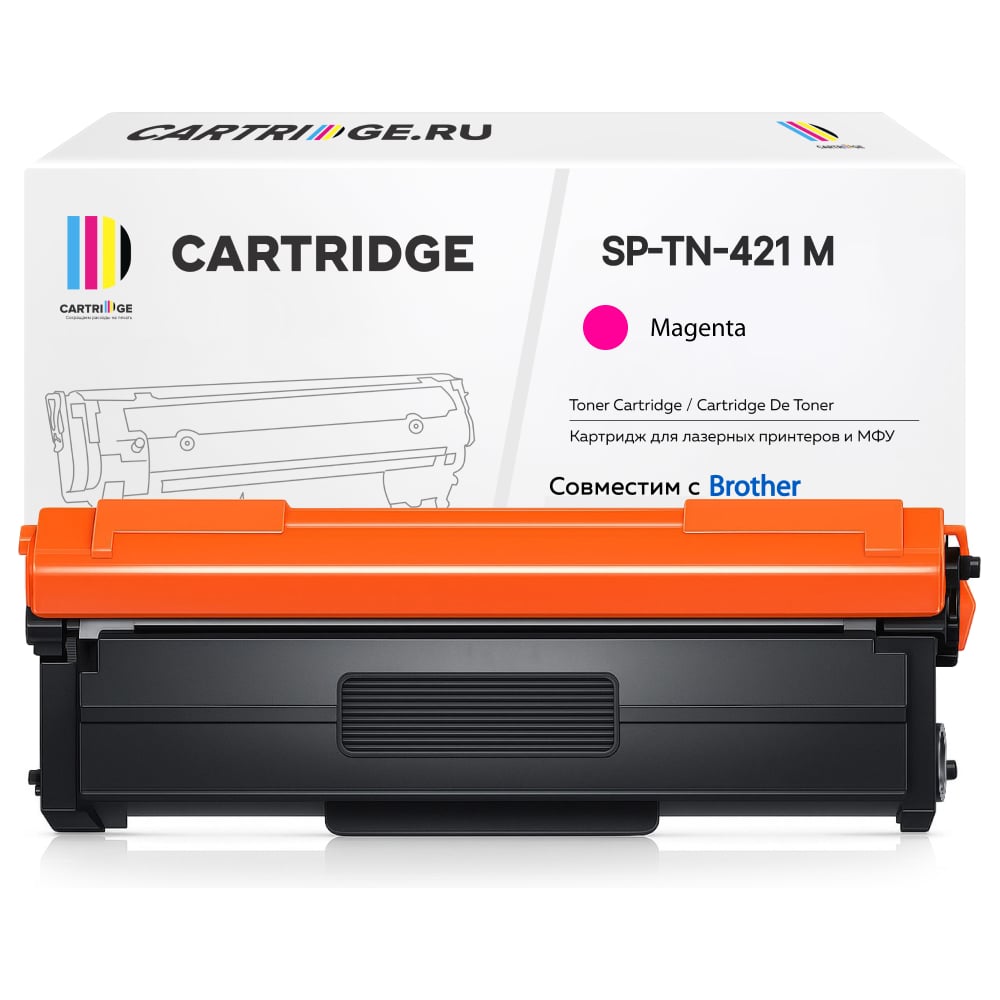 Изображение товара Картридж SP TN-421 M для Brother пурпурный лазерный совместимый