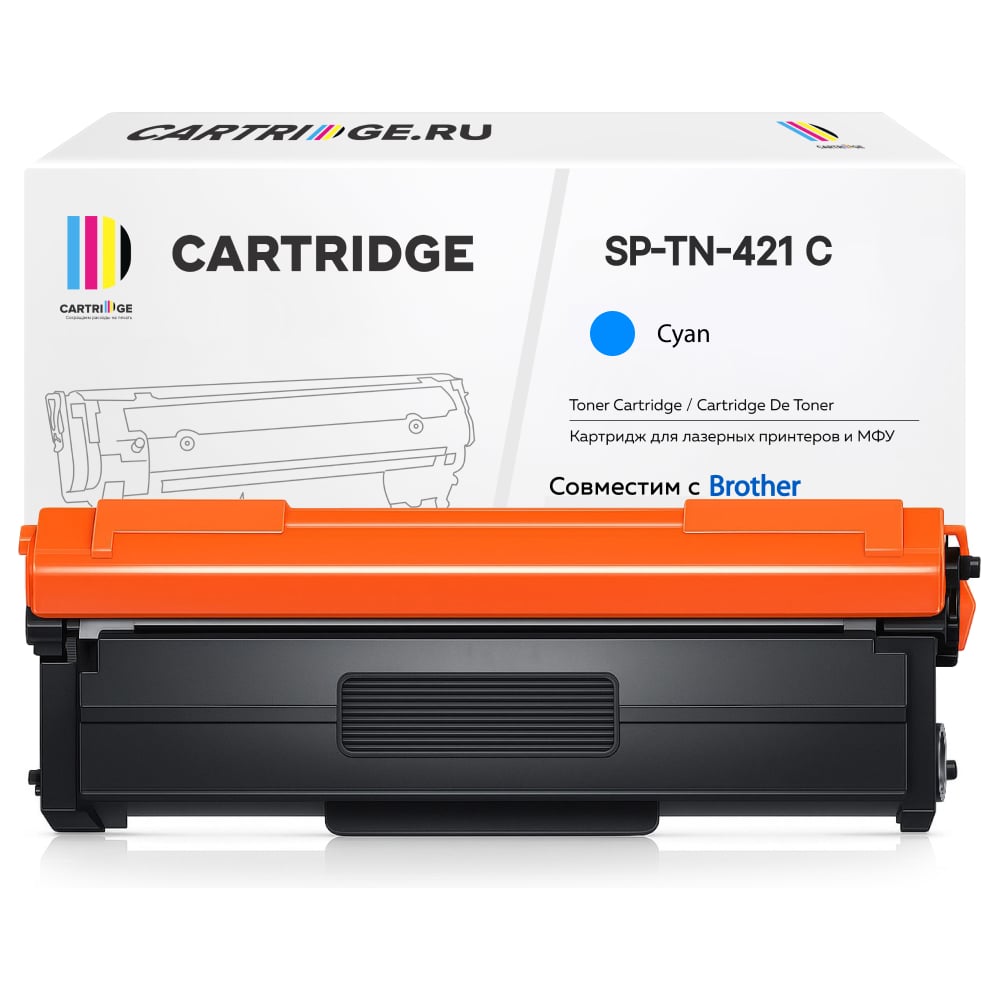Изображение товара Картридж SP TN-421 C для Brother голубой