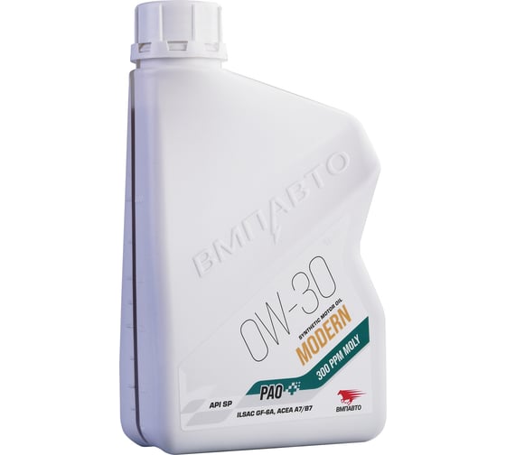 Изображение товара Масло моторное ВМПАВТО Modern 0w30 (A7/B7, GF-6A, SP), канистра 1л 9263