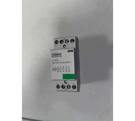 Изображение товара Контактор модульный iskra IKD432-40/24V УТ-00022175