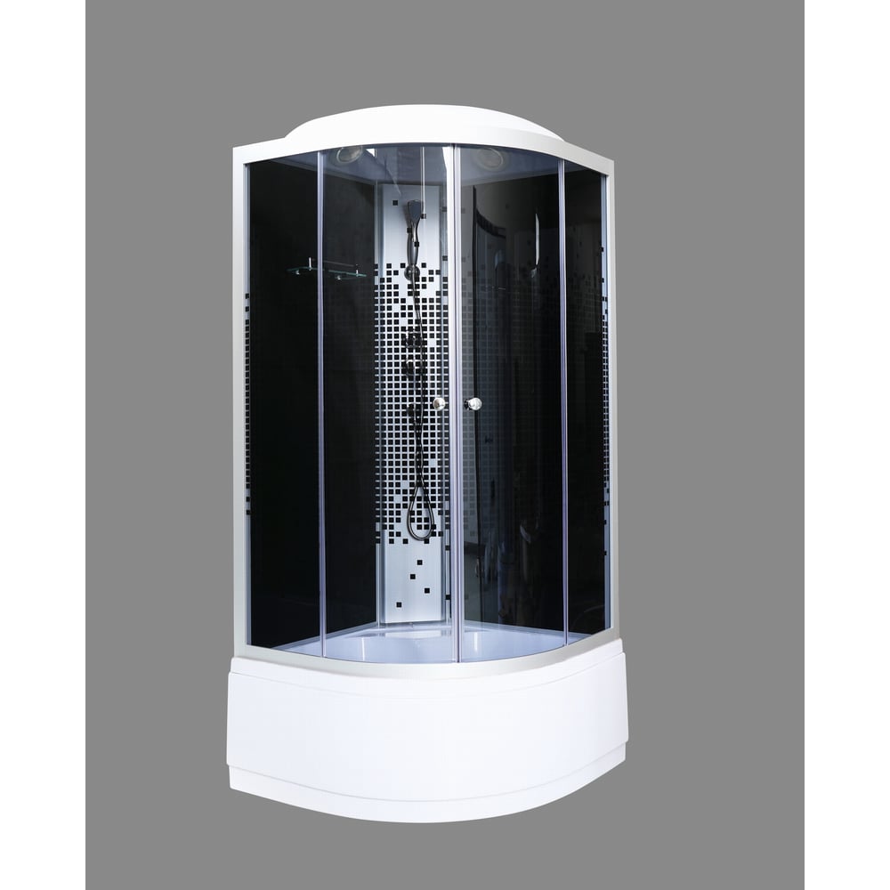 Изображение товара Гидромассажная душевая кабина GROSSBERG 800x800 мм с высоким поддоном