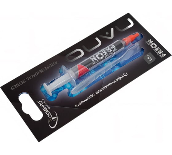 Изображение товара Термопаста в шприце FreOn Nano 1.5 г для радиаторов Gembird GF-31-1.5