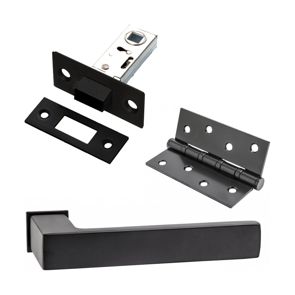 Изображение товара Комплект для межкомнатной двери PAULINIDOR черный 541-11 zero