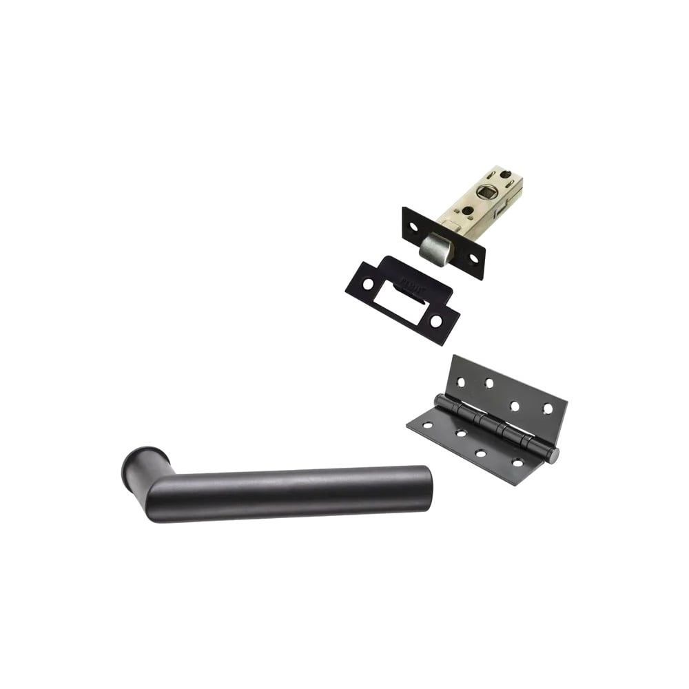 Изображение товара Комплект для межкомнатной двери PAULINIDOR с ручками и петлями