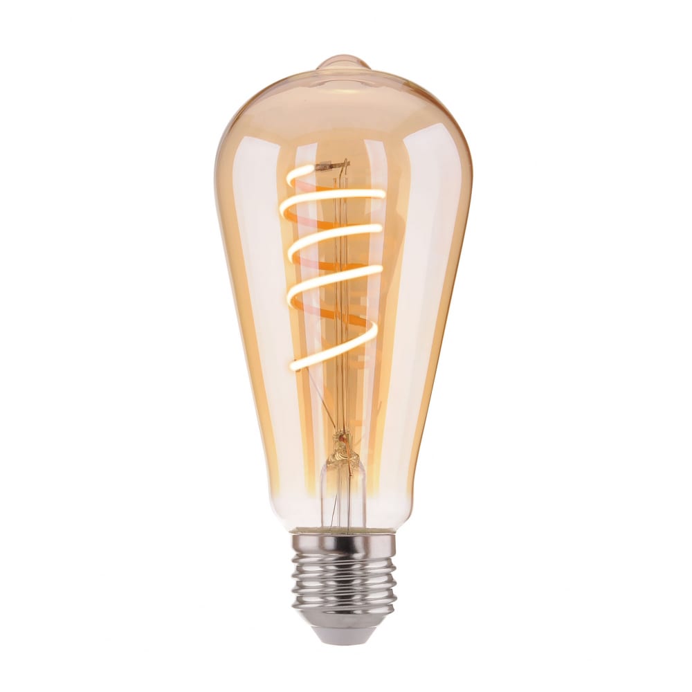Купить Светодиодная лампа elektrostandard fdl 8w 3300k e27 st64 спираль, тонированная ble2717 a048391