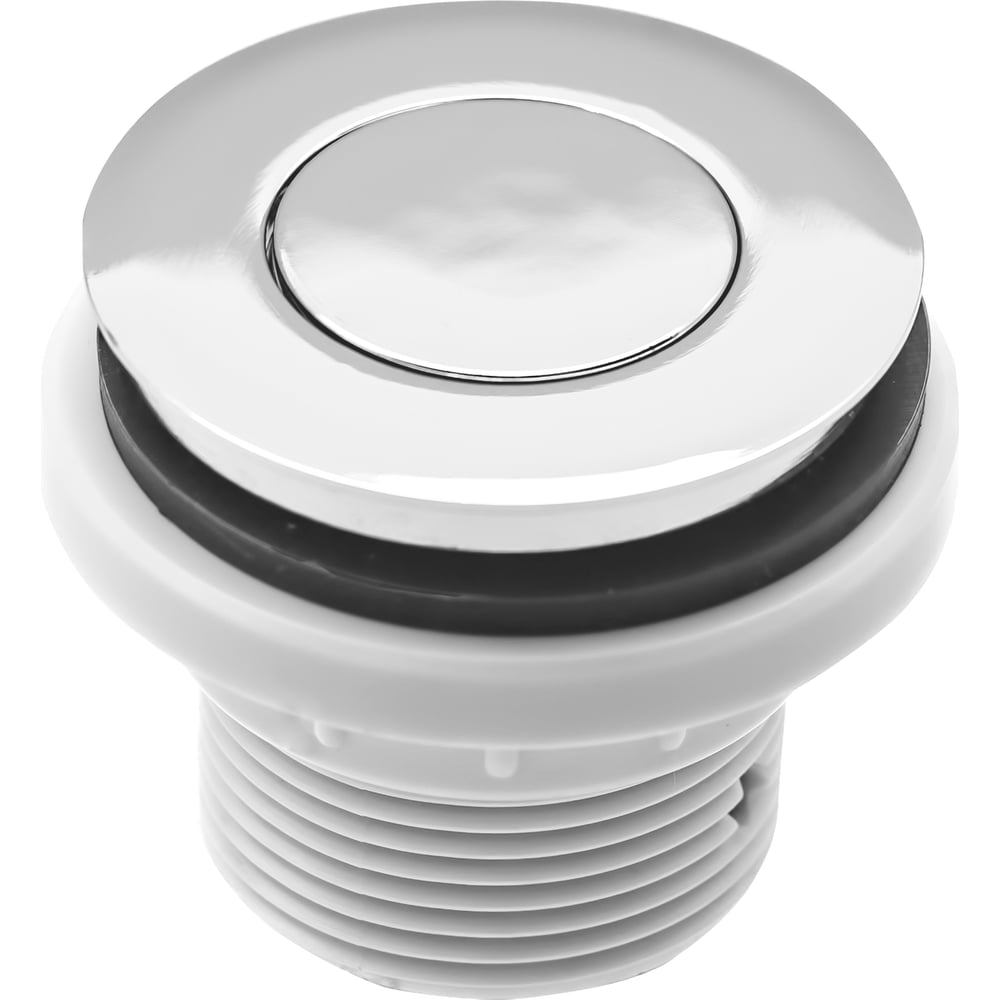 Изображение товара Кнопка включения Гидростандарт FLAT хром 28.500 для ванн и душевых систем