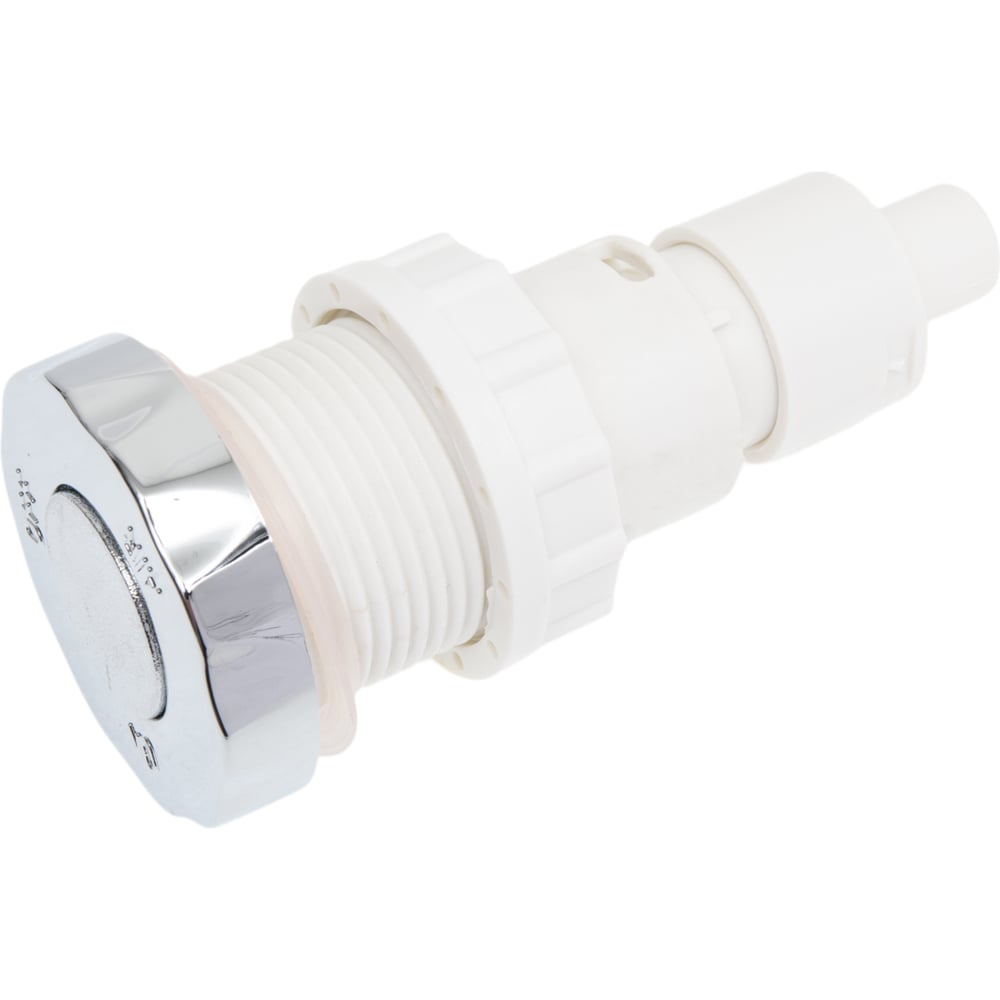 Изображение товара Кнопка Гидростандарт КОМБИ 2 хром 28.100 для сантехники