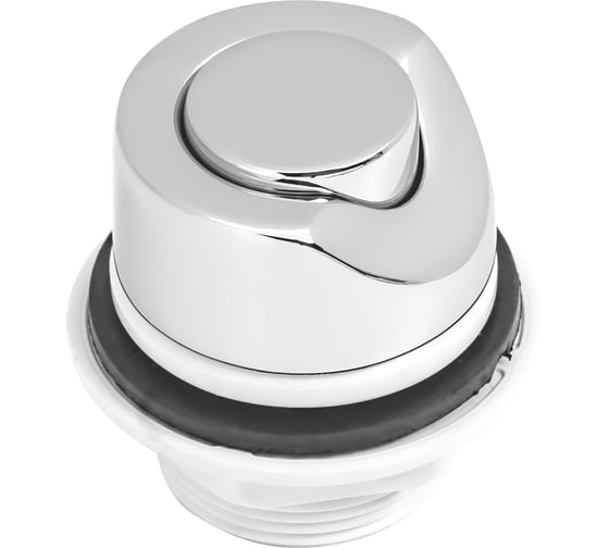 Изображение товара Кнопка включения Гидростандарт ДЮНА металл, хром 28.090