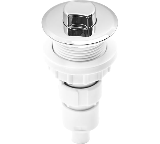 Изображение товара Кнопка Гидростандарт КОМБИ 1 хром 28.440