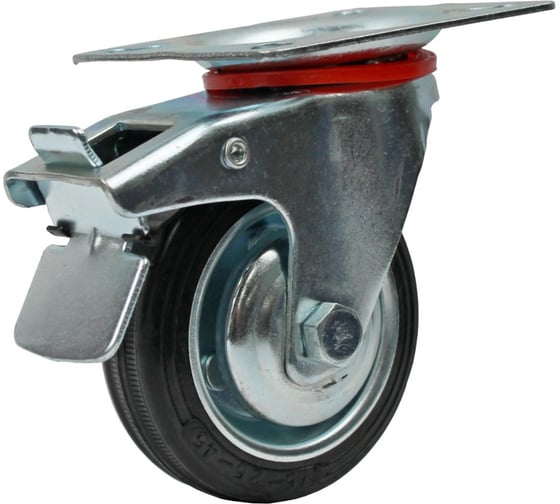 Изображение товара Колесная опора поворотная с тормозом AB 75 RAD 71061645