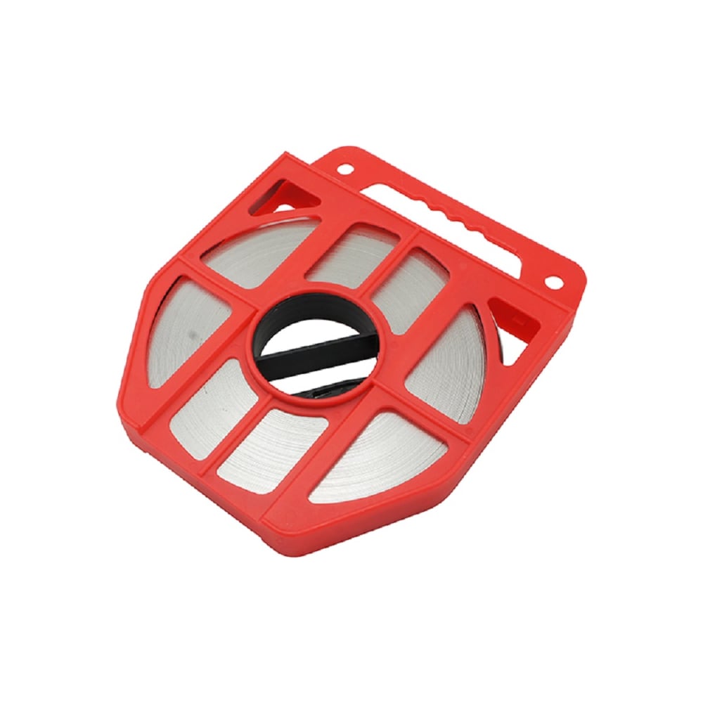 Изображение товара Лента монтажная из нержавеющей стали 0,7x20 мм длина 50 м в пластиковом боксе