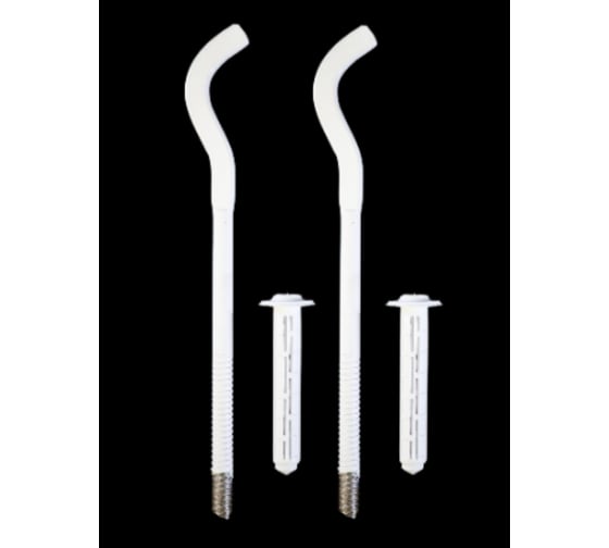 Изображение товара Кронштейн штыревой плющенный Сантехкреп с дюбелем, 9x220 мм. к 6.7 фирм. пакет с подвесом, ш\к (цена за пару) 1.1.2.5 1.1.2.5 1.1.2.5.1 1.1.2.5.1