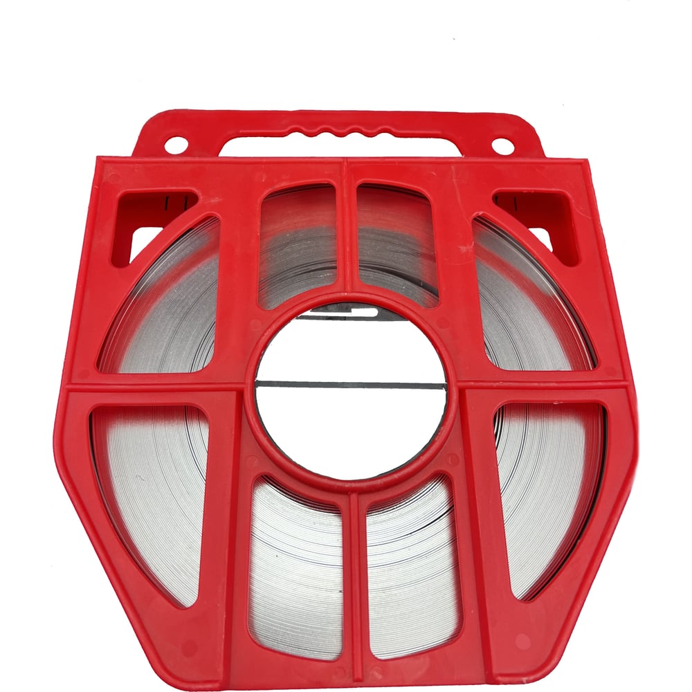 Изображение товара Лента стальная упаковочная ООО Лентамет ЛОМ 2008, 50 м, 0.8x20 мм