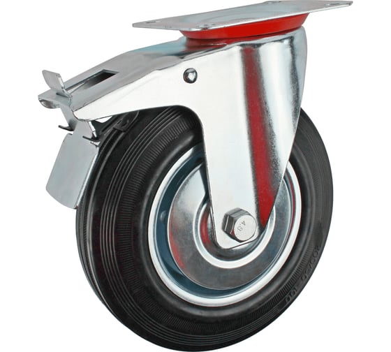 Изображение товара Колесная опора поворотная с тормозом AB 200 RAD 71037263