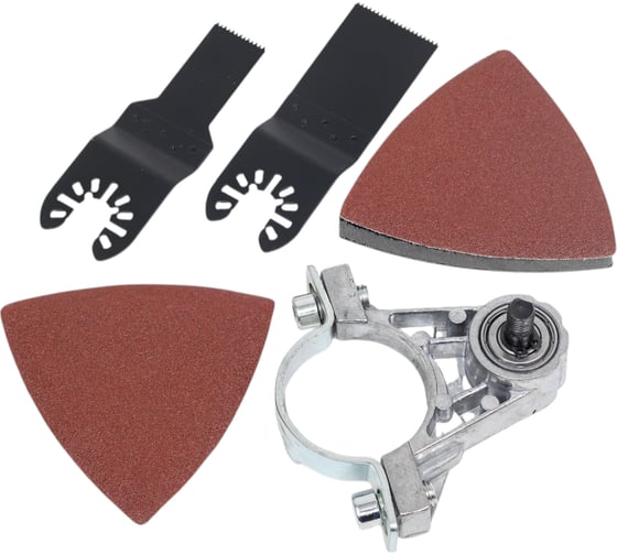 Изображение товара Насадка-адаптер реноватор на болгарку, Реноватор для УШМ, M10, 6 деталей Vitatools renovator-dlya-ushm-m10