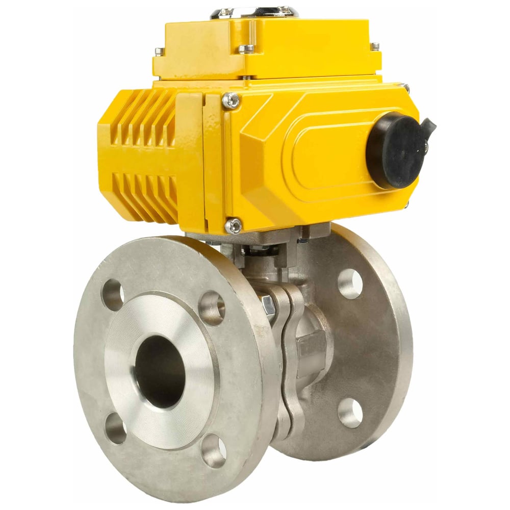 Изображение товара Шаровой кран DN.ru КШФП.316.200 Ду20 Ру40 с электроприводом QT-005 380В