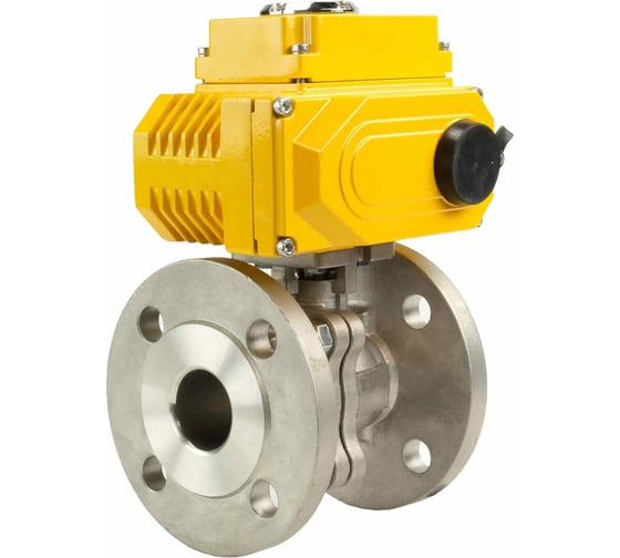 Изображение товара Шаровой кран DN.ru КШФП.316.200 Ду20 Ру40 с электроприводом QT-005 380В D160-12014