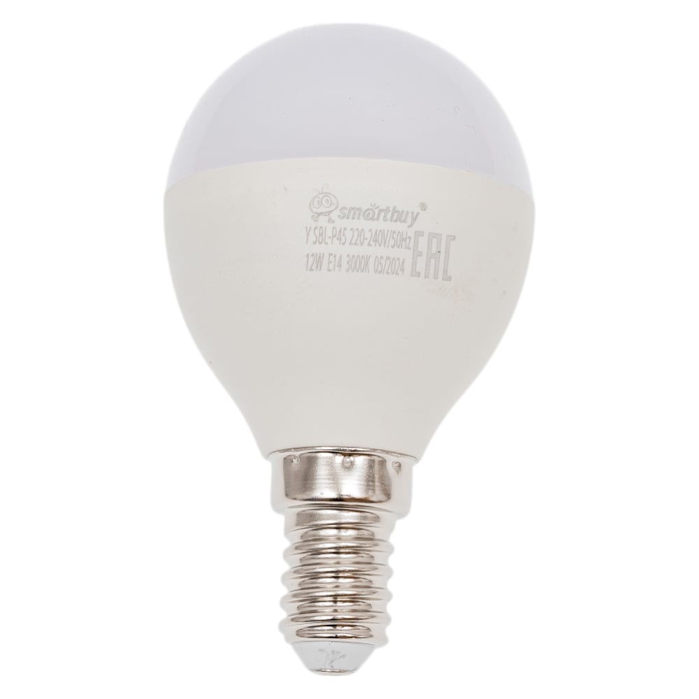 Изображение товара Светодиодная лампа Smartbuy LED SBL-P45-12-30K-E14 E14 12W 960lm