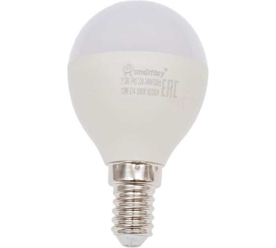 Изображение товара Лампа Smartbuy LED SBL-P45-12-30K-E14