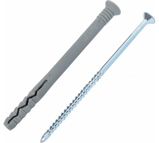 Изображение товара Дюбель-гвоздь Gigant 8x100 потайная манжета полипропилен 100 шт 123864